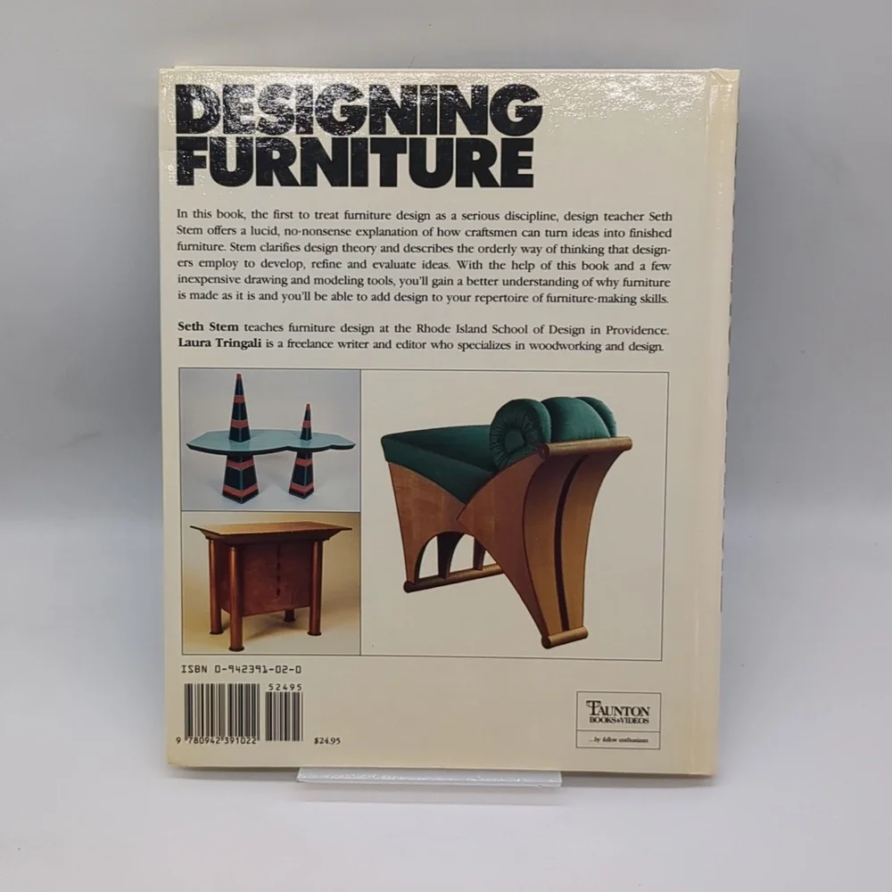 Designing Furniture From Concept to Shop Drawing by Seth Stem - Book - Picture 2 of 2